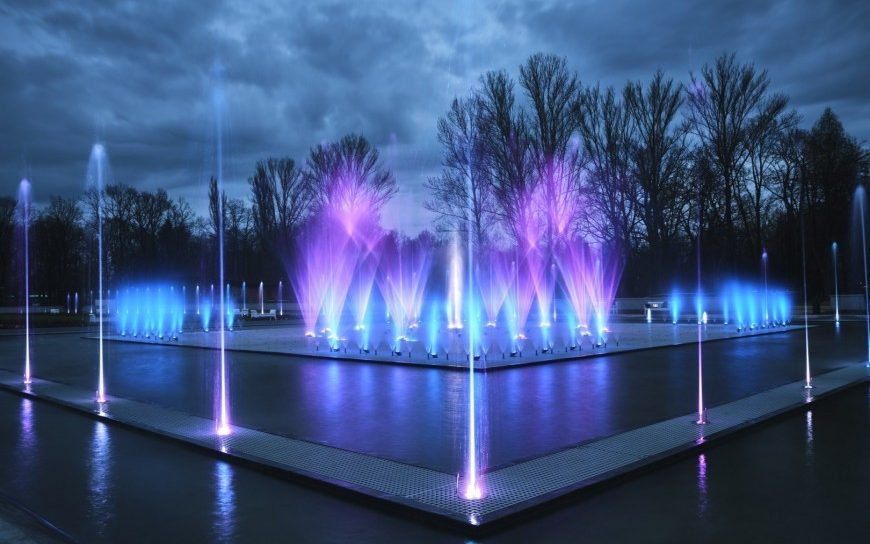 Pokazy fontann w Ogrodzie Francuskim w Legnicy wracają!
